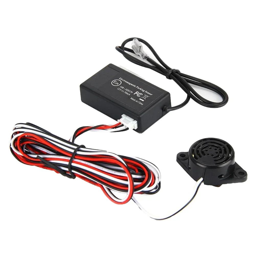 Electromagnetic Auto Parking Sensor Intelligent Reversing Radar with Buzzer Alarm No Hole Need Back-up Parking Sensor