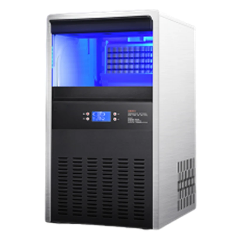 Commercial Ice Maker Ice Machine Large and Small Automatic Cube Milk Tea Shop KTV Large