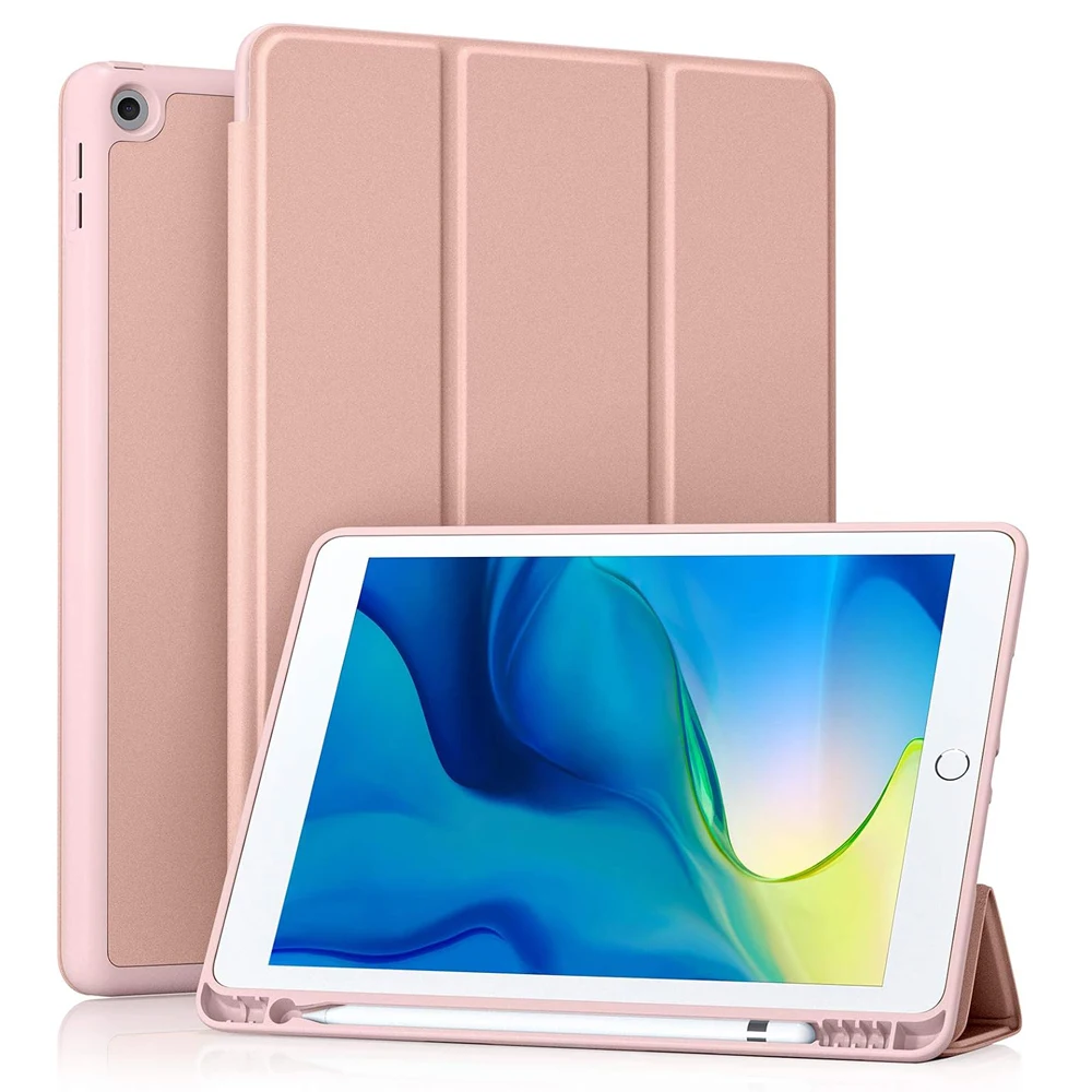 Advanced iPad Protective Case with Pencil Holder and Versatile Stand