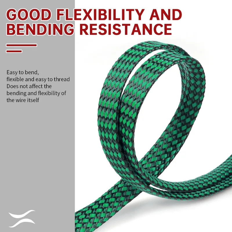 Expandable Braided Cable Sleeve – Premium Insulation and Protection