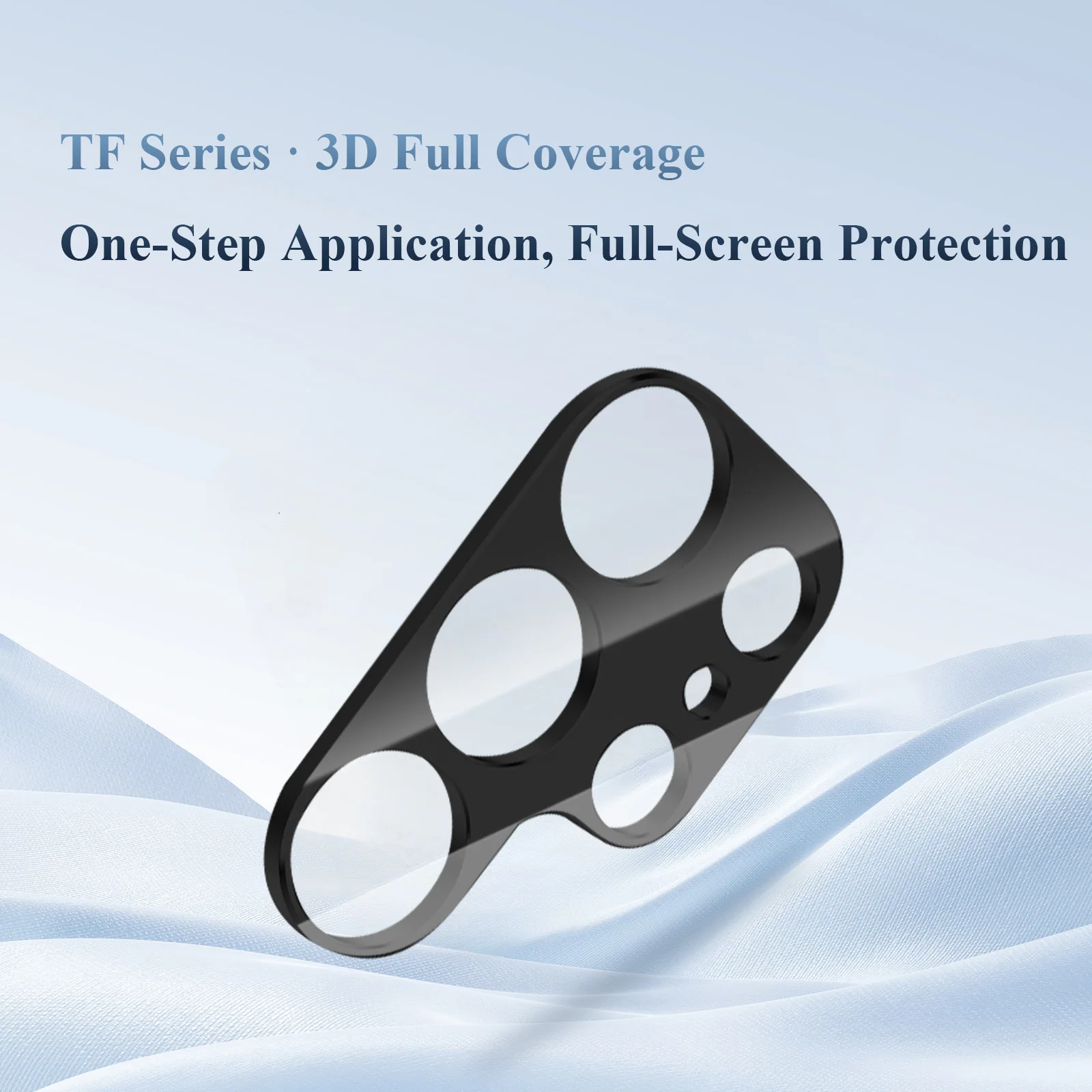 Lereach Tempered Glass Camera Lens Protector with Auto-Adhesive Feature