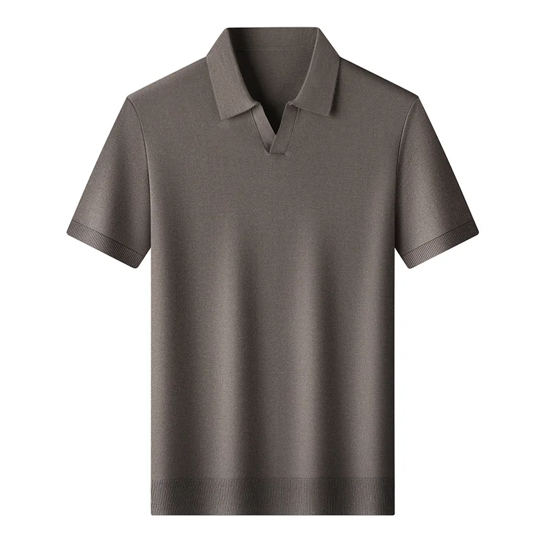 Polo da Uomo 2026 Primavera Estate Nuova Collezione Maglia a Collo con Risvolto Traspirante Manica Corta T-Shirt Uomo - immagine 5