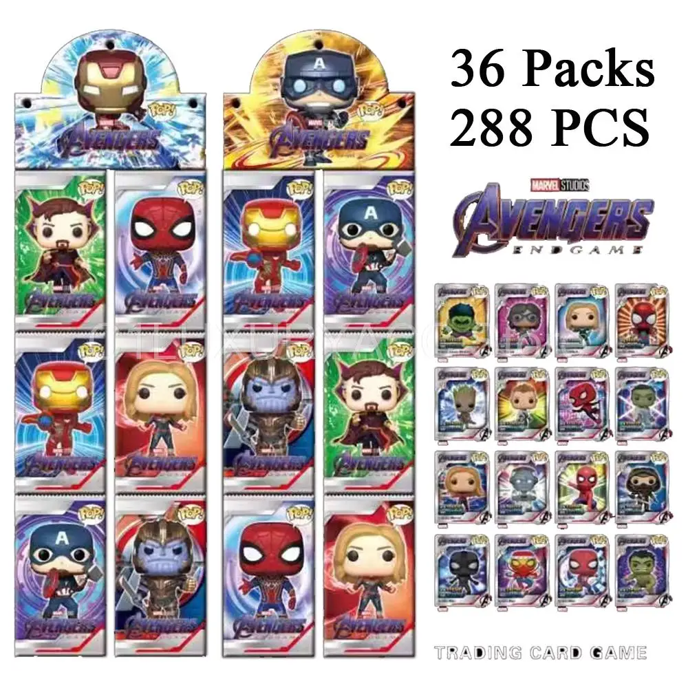 36 Packs New Spider-Man Card for Children Across the Spider-Verse Marval Avenger Disney Frozen III Barbie Mario Bros Sanrio Card