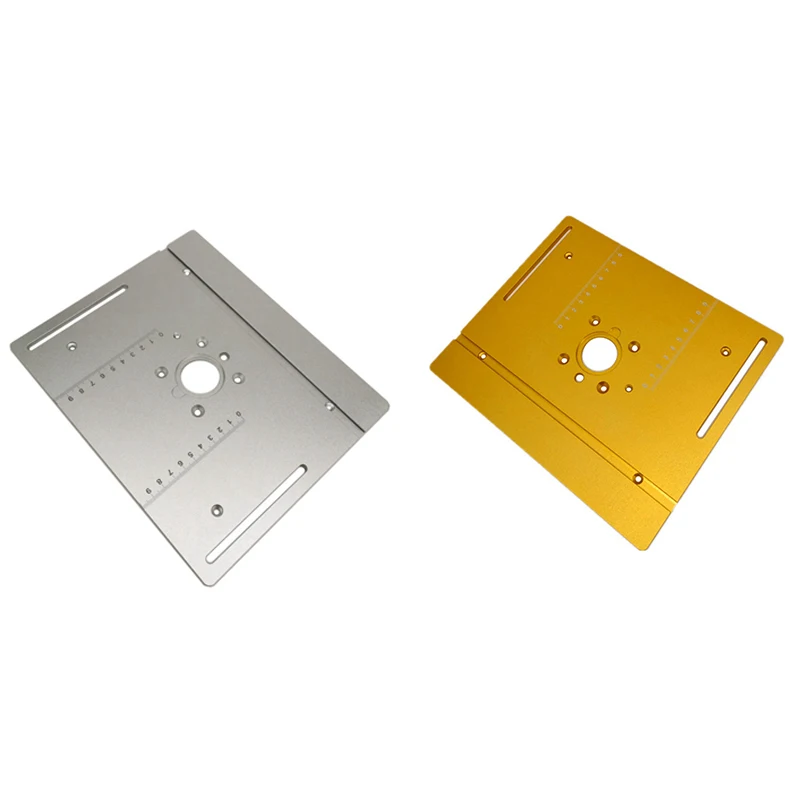 

Router Table Insert Plate For Woodworking Benches Table Saw Guide Aluminium Profile Fence Sliding Brackets