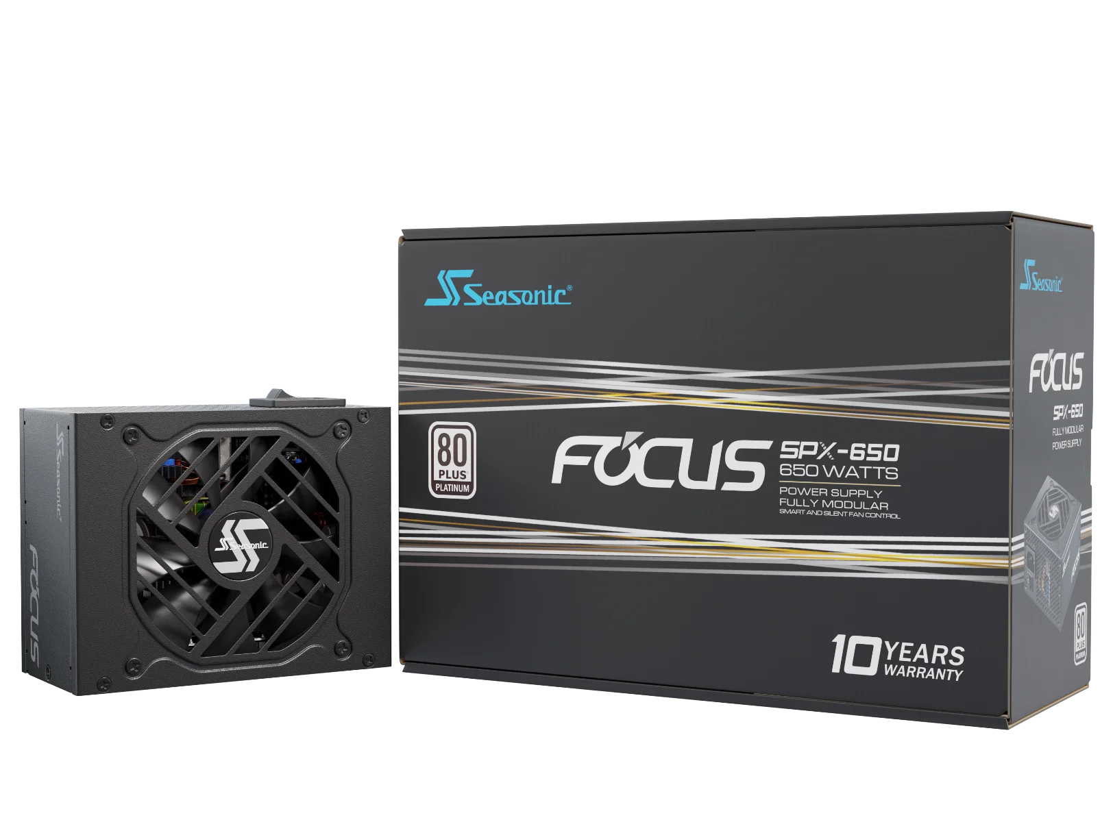 SeaSonic Electronics FOCUS Plus 850W 80-PLUS Platinum Modular Power Supply