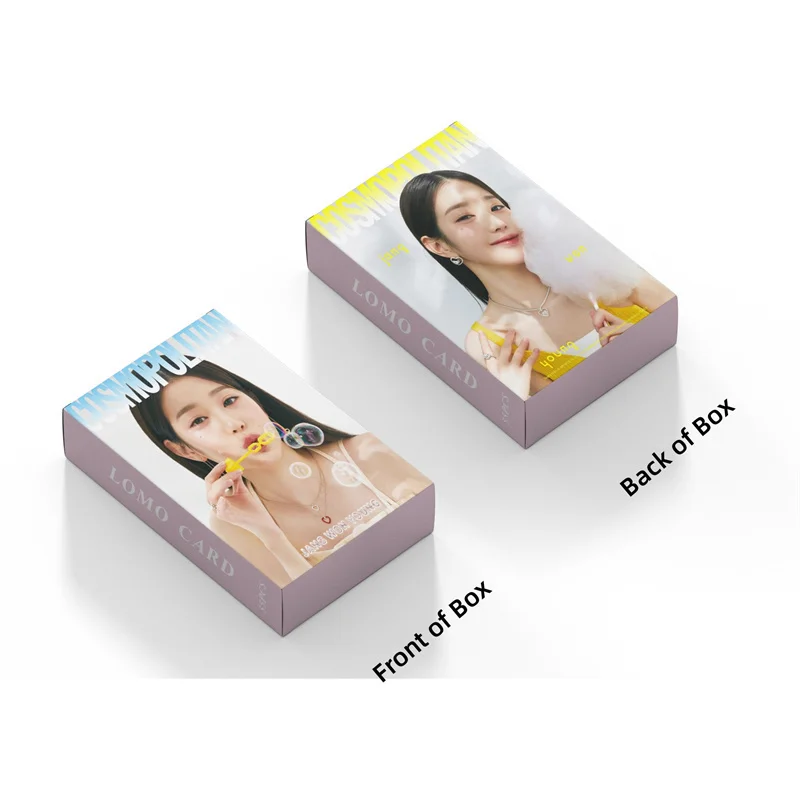 Kpop 55pcs/set IVE JAN WONYOUNG LOMO Card Photo Card Album Card Girl Group Eleven Fan Collection Gift Printing Photo Postcard