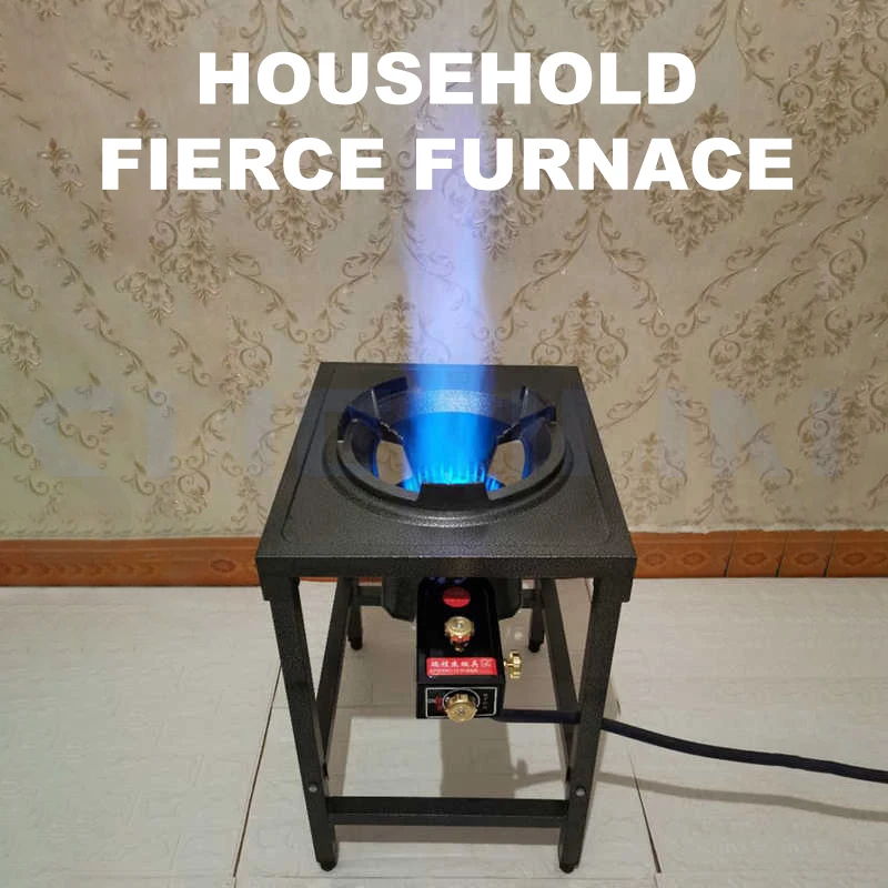 Fierce Fire Stove Commercial Liquefied Gas Natural Gas Single Stove Restaurant High Pressure Rack Stir Frying Fast
