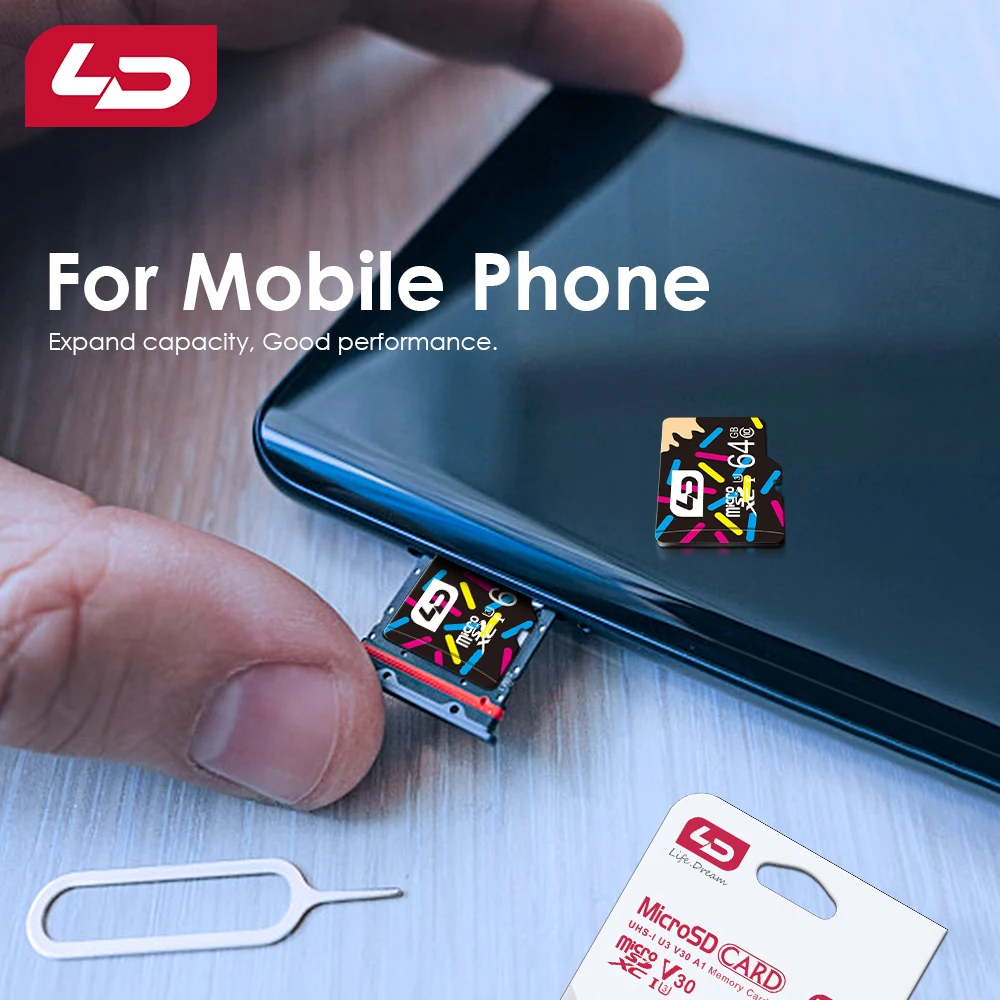 클래스 10 고속 메모리 카드, 마이크로 SD 카드, 플래시 USB 미니 TF 카드, 16GB, 8GB, 4GB, 128GB, 64GB, 32GB, 10 개/로트