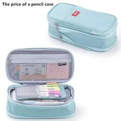 Large Capacity Pencil Case - School and Office Desk Organizer (A5)