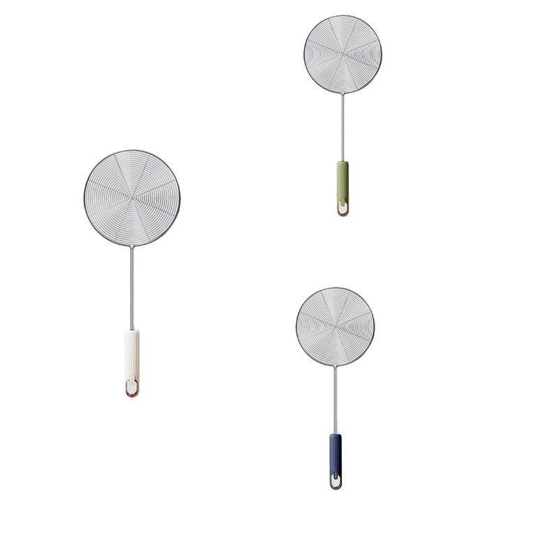 

Stainless Steel Strainer Household Oil Colander Kitchen Dumpling Noodle Hot Pot Scoop Filter Screen Drain Oil Tool