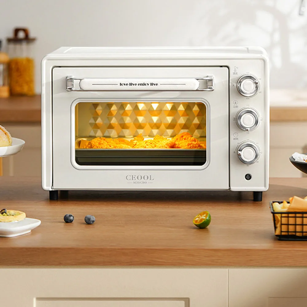 Large Household Capacity Electric Oven Multifunctional Timing Temperature Control Cake Baking Mini Oven electric oven