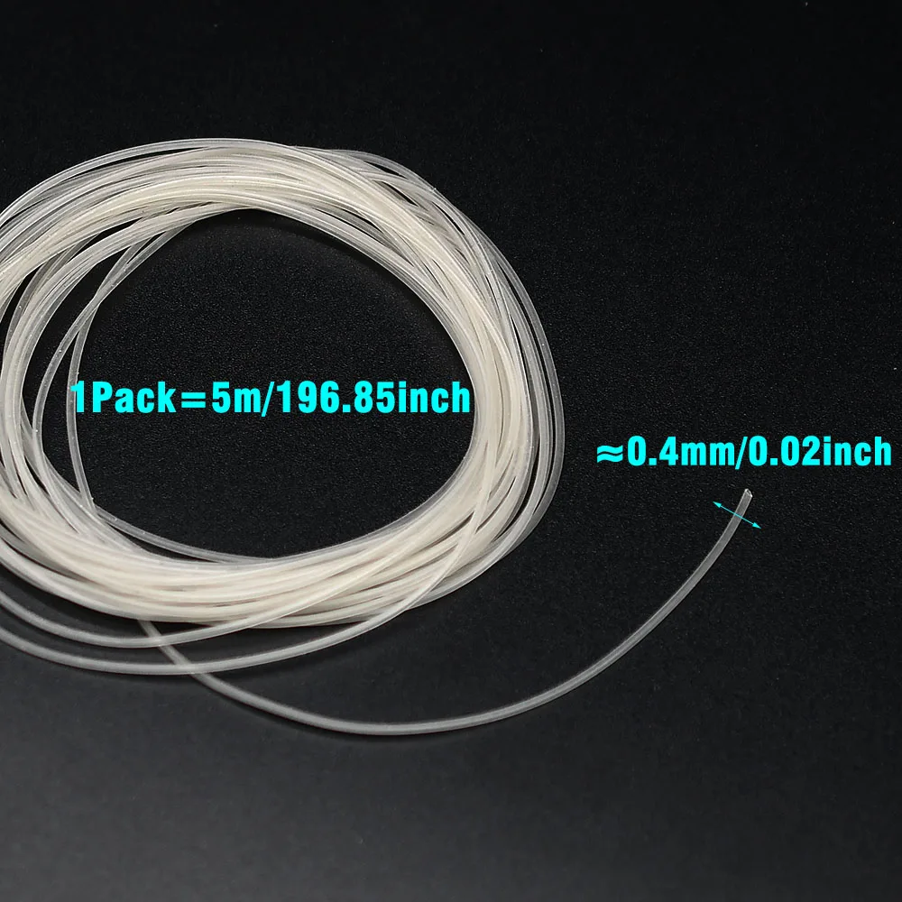 MNFT 5Meters Hollow Tubing-Hareline Fly Tying Stretch Body Rib-Micro Midge Standard