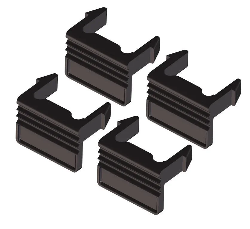 Thule Euro Way Easy Fold Velo Compact 차량용 번호판 홀더 클립용 4개, Outpace 9012100, 9013100 교체 액세서리