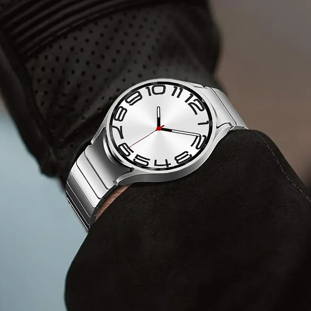 Stainless Steel Bracelet for Smartwatches - No Gaps Design