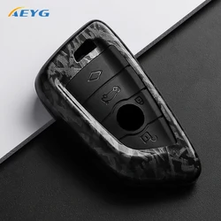 Premium ABS Carbon Fiber Key Case with Keychain Attachment (Fcarbon A4)