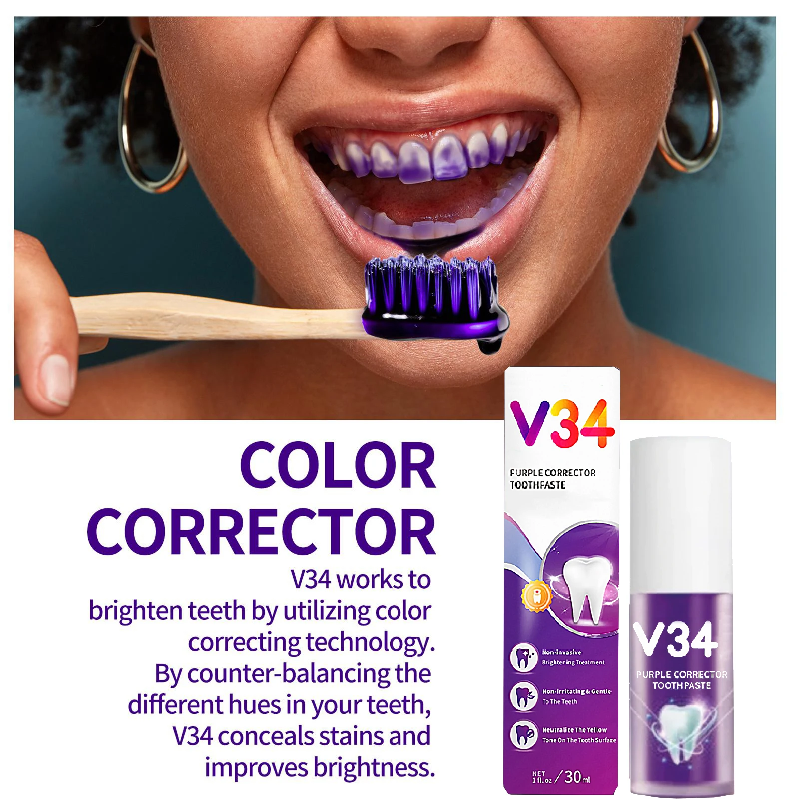 Mousse de soin dentaire, Essence, élimine la Plaque dentaire, réparation gingivale, prévention des caries, nettoyage buccal, 30m_voghion.com