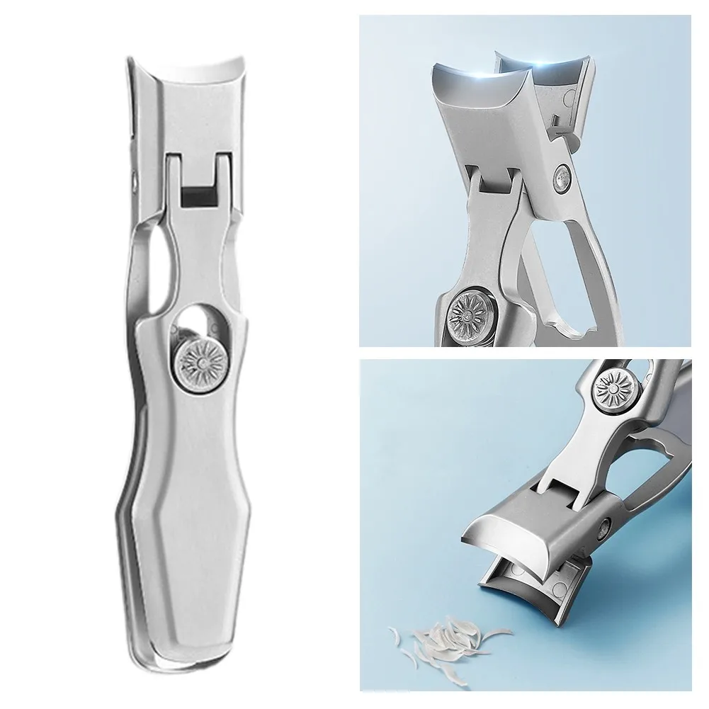 

Portable Ultra Sharp Nail Clipper Fingernail Clipper Steel Wide Jaw Opening Anti Splash Wire Pliers Cutter Manicure Hand Tool