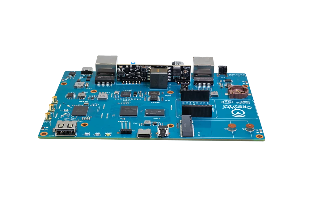 Banana Pi OpenWrt One Open Source Smart Router MediaTek MT7981B Dual-Band WiFi6