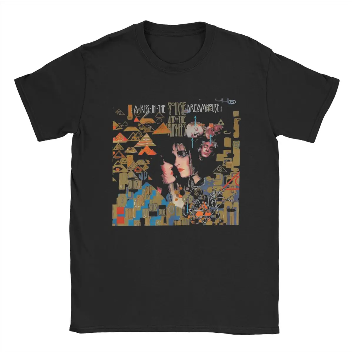 Siouxsie And The Banshees A Kiss In The Dreamhouse T-Shirt Uomo T-Shirt In Puro Cotone T-Shirt Manica Corta Abbigliamento Da Festa