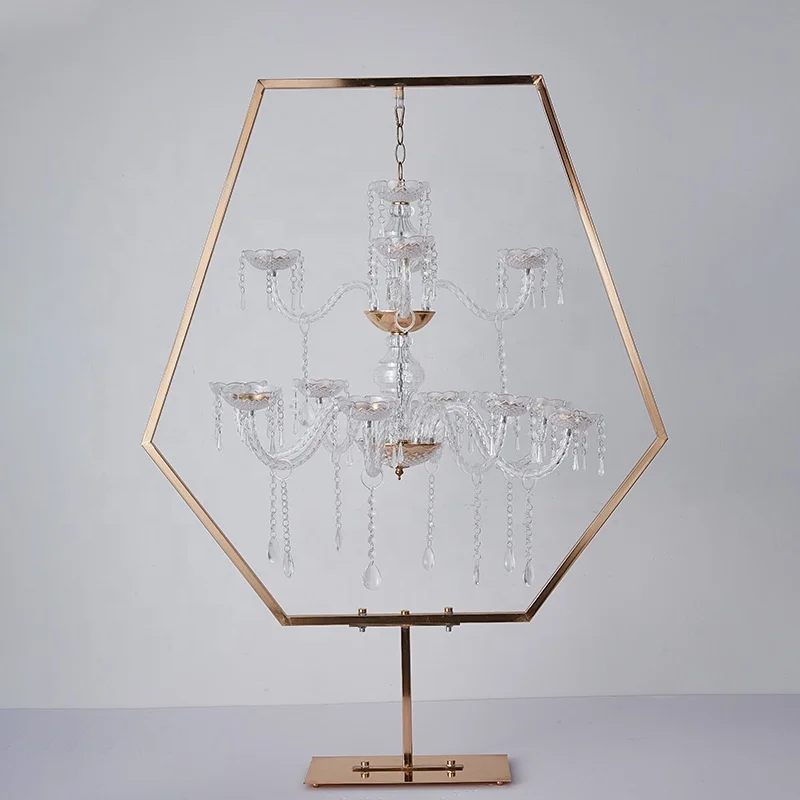 

Gold Candle Stick Holders Crystal Candle Holders Decorative Home Wedding Centrepiece Candlestick