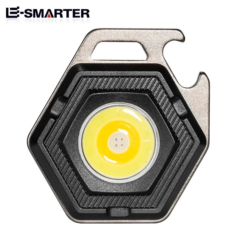 Compact Rechargeable Mini LED Multifunctional Torch