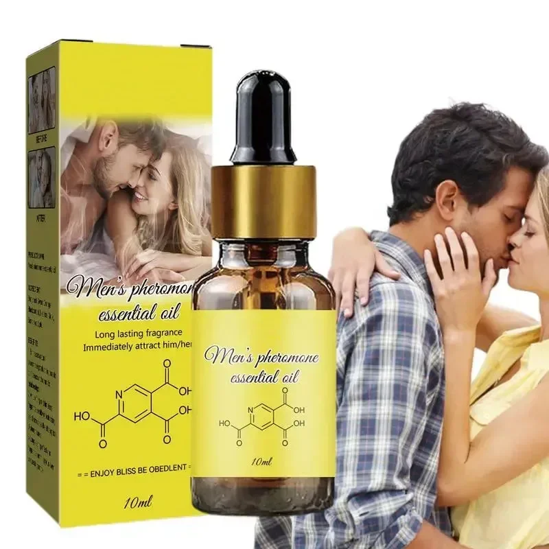 

Pheromone Perfume Oil For Men Women Long-lasting Natural Refreshing Body Perfume Fragrance Pheromone Essential Oil 10ml