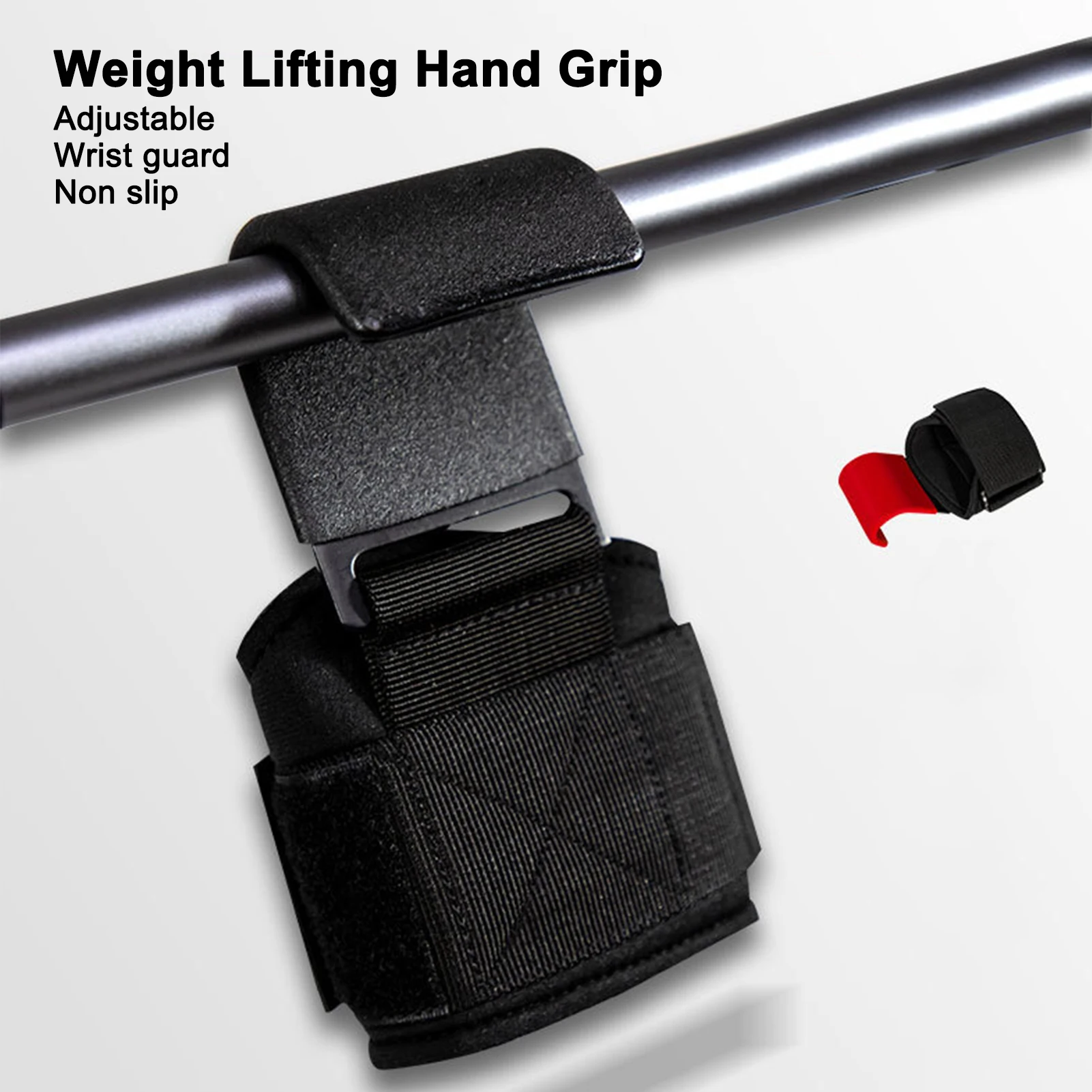 Weight Lifting Weight Lifting Hooks Heavy Duty Wrist Straps Weightlifting Grips Straps Gloves Wrist Support