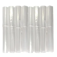 60Pcs Dry Cleaning Bag Clothes Dust Cover Coat Dust Bag Cleaner Dry Cleaner Clothes Dust Cover Suit Dust Bag Hanging Bag 1