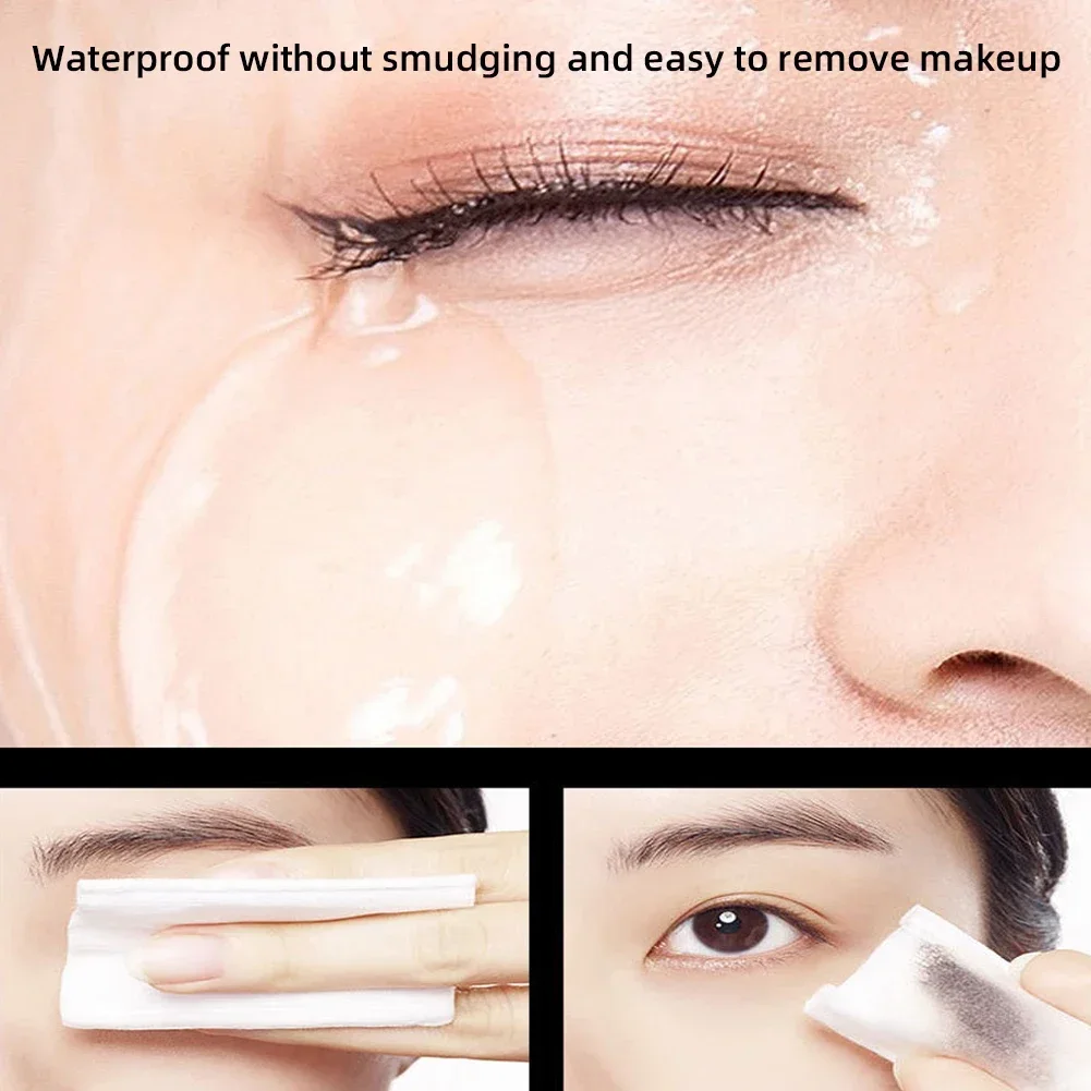 Black Waterproof Mascara For Lengthening And Volume Lashes_voghion.com