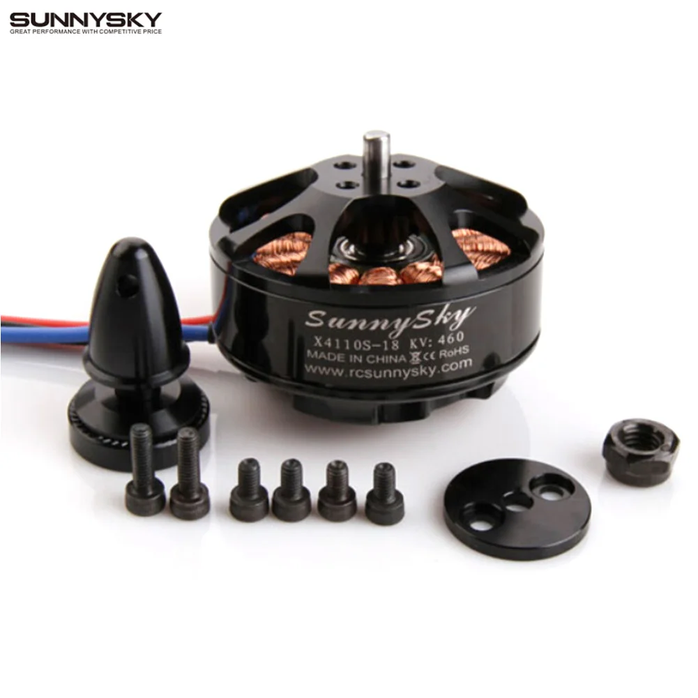 Moteur sans balais Sunnysky X4110S 340KV 400KV 460KV 580KV 680KV pour drone RC