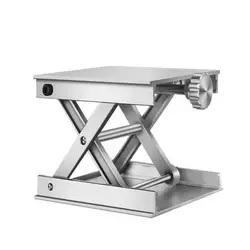 Portable Woodworking Machinery Router Lifter Adjustable Engraving Laboratory Lift Platform Experiment Plate Table Manual Stands