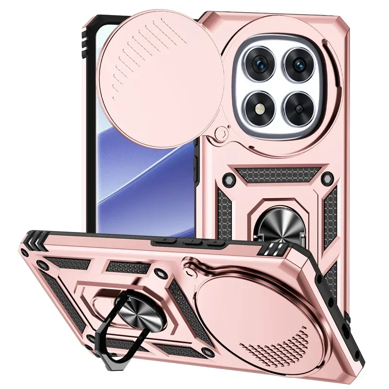 Shockproof Armor Phone Case with 360° Ring Stand Kickstand