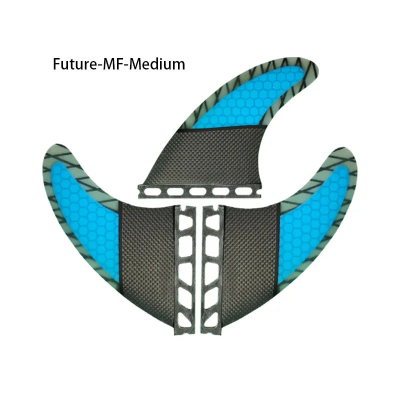 NEW MFG3 S/G5 L Future Blue honeycomb semi-carbon surfboard fins lightweight & durable enhanced performance for surfing surfboard fin