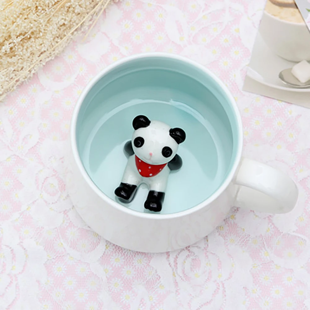 

Cartoon 3D Ceramic Mug Mug for Coffee Cup Cute Mugs Free Shipping Personalized Gifts Ceramic and Pottery Christmas Gift Tea Cups