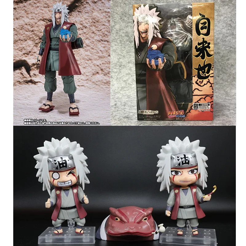 SHFiguarts Naruto Shippuden Jiraiya BJD Action Figure 886 Jiraiya with