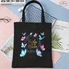 Team Bride Shopping Bags Bridal Shower Wedding Shoulder Bag Spanish Woman Single Farewell Bachelorette Hen Party Canvas Tote Bag 5