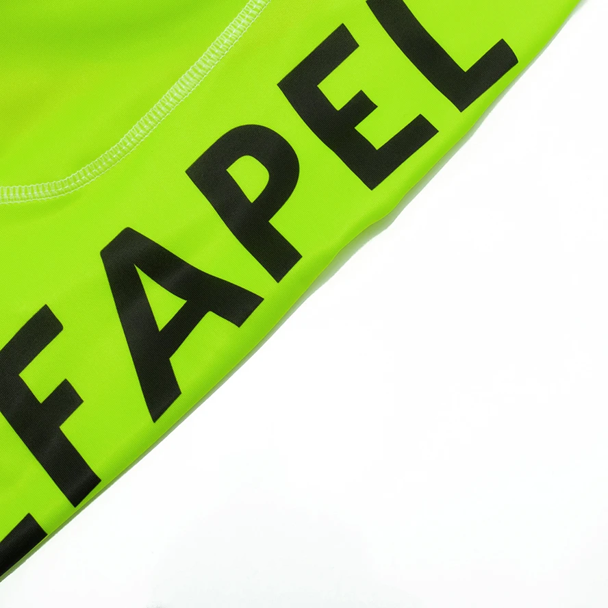 Cycling Shorts Men Women Fluor Yellow EFAPEL Quick Dry Gel Pad Bicycle Pants Culottes