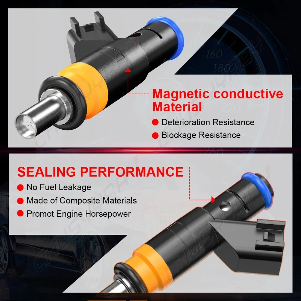 8PCS Fuel Injectors for Dodge RAM 5.7L 6.1L V8 (2011–2017) 3
