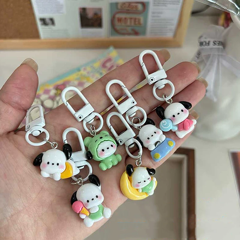 

Cartoon Interest Dog Charms Keychain Backpack Pendant Decoration Keyring Accessries Gifts