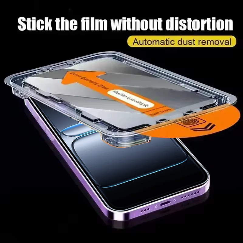 Premium Tempered Glass Screen Protector for OnePlus Nord 5 - Full Cover, Dust-Free, 9H Hardness