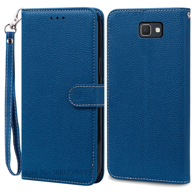 Leather Wallet Flip Cover for Samsung Galaxy J7 Prime