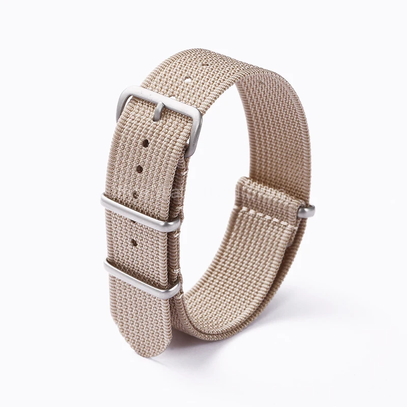 Premium Nylon Watch Strap - Brown, Green, Black Military Sport Bracelet Replacement