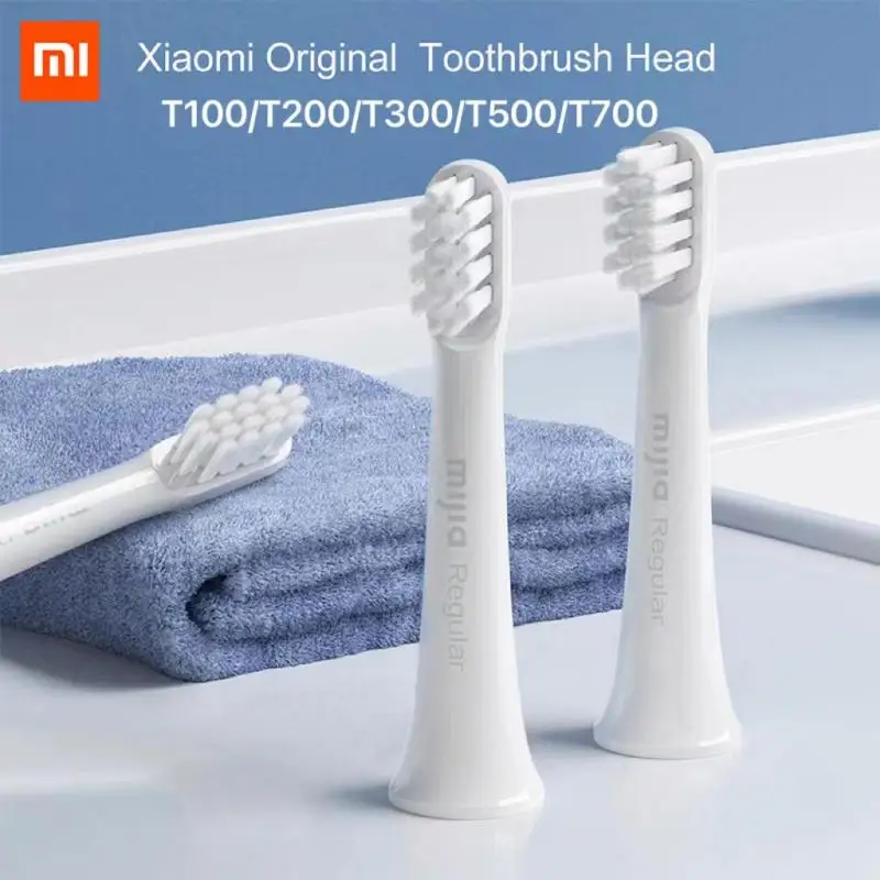 

Насадки для зубной щетки XIAOMI MIJIA Sonic, сменные головки для электрической зубной щетки T100, T200, T301, T300, T500, T500C, T700, оригинал