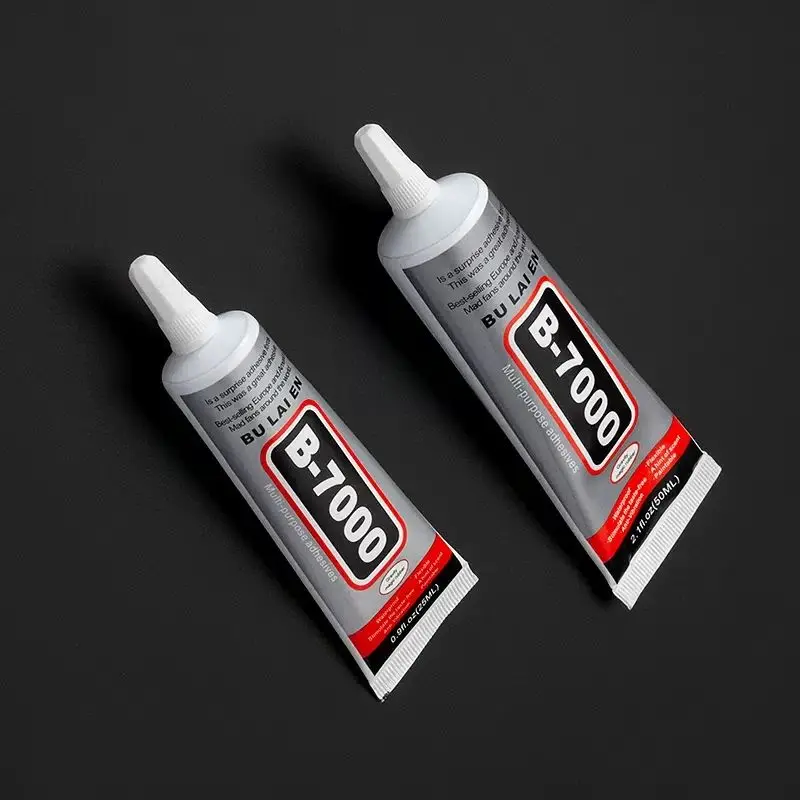 B7000 15/25ml Super Liquid Glue Sticks Make Jewelry Rhinestone Bond Clothes Wood Stone Metal Repair Phone Screen Glass Nail Gel