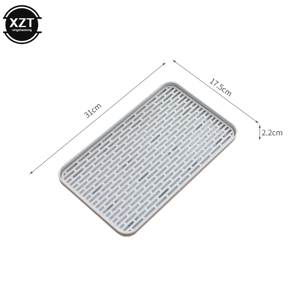 Drain Rack Plastic Dish Drainer Dryer Tray Large Sink Drying Rack Worktop  Kitchen Organizer Water Filter Tray For Dishes Fruit - AliExpress