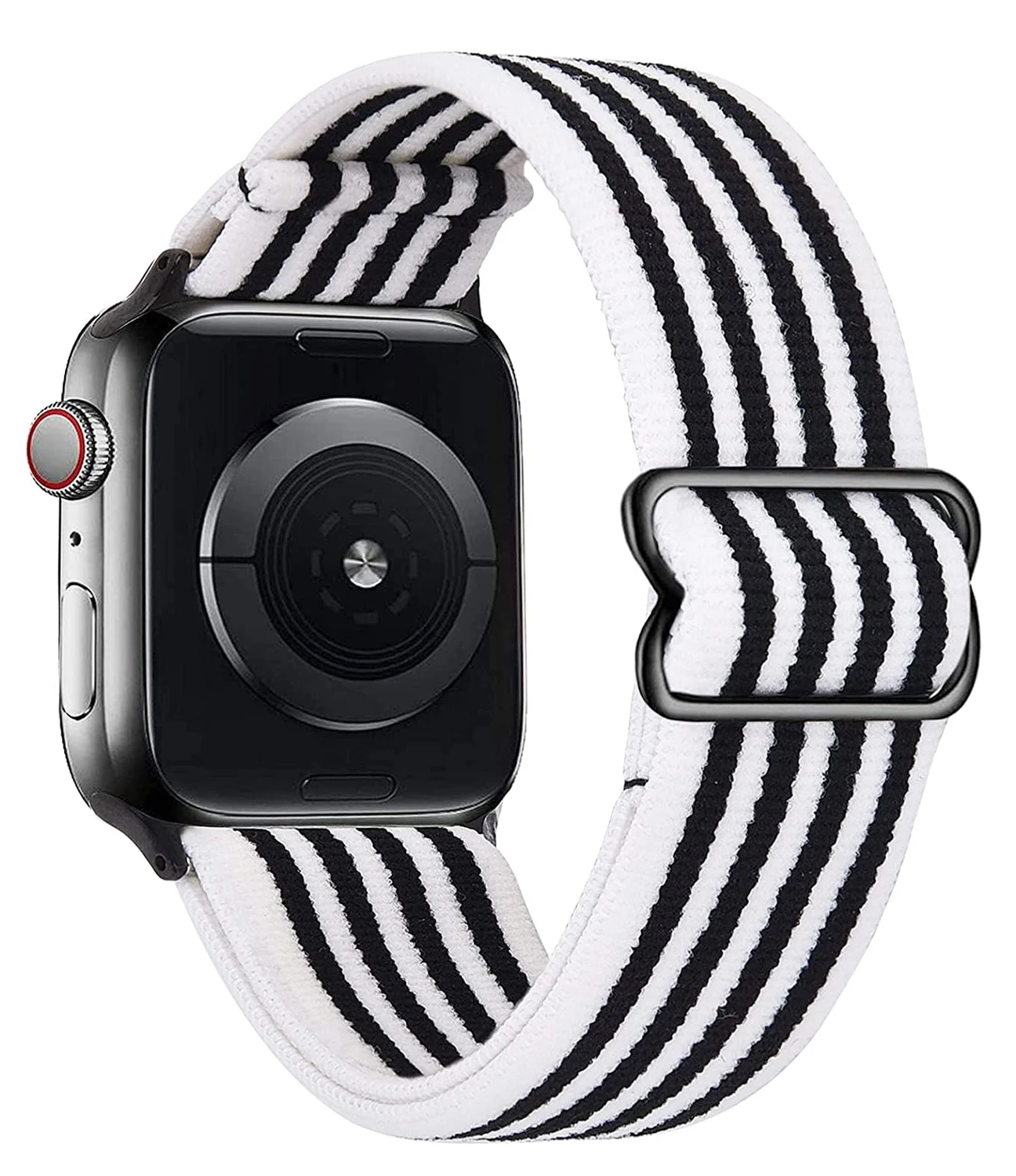 stripe white black