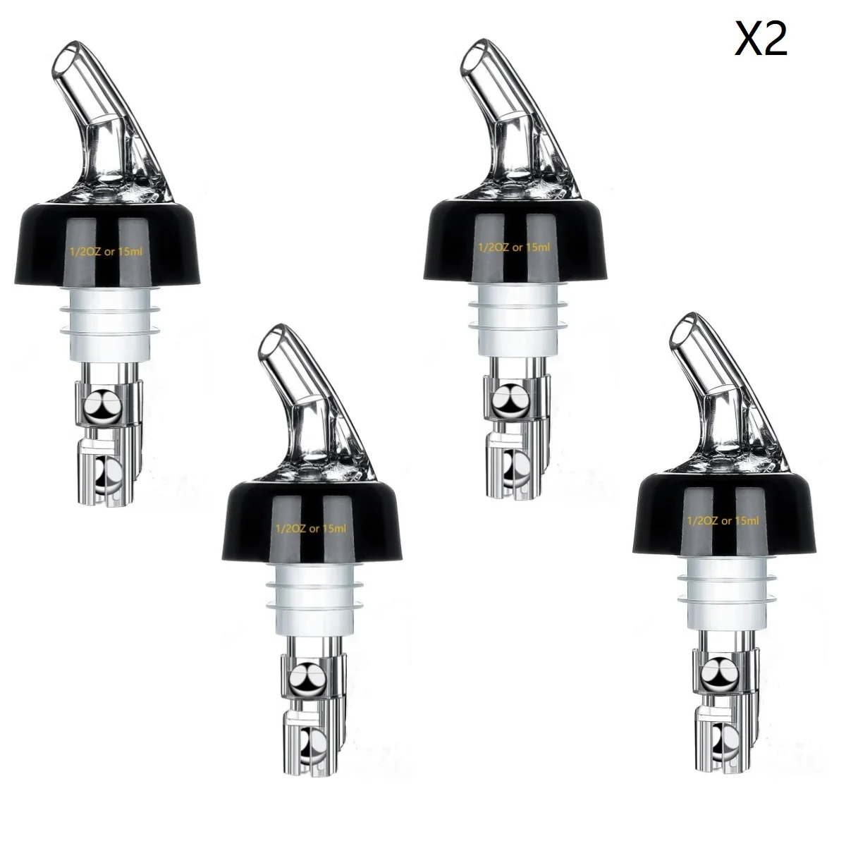 Multifunctional Liquor Bottle Pouring Spouts for Spirits and Cocktails