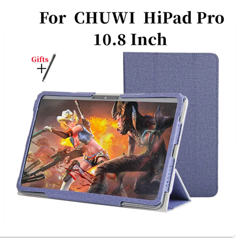 Чехол для CHUW HiPad Pro, высококачественный чехол-подставка из искусственной кожи для CHUWI HiPad Pro 10,8 дюймов, защитный чехол для планшетного ПК с подарками