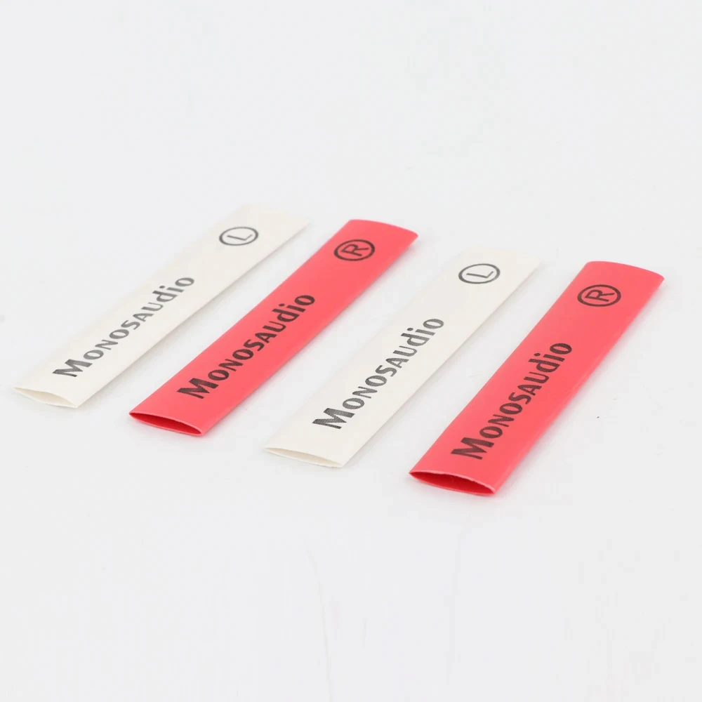8pcs Monosaudio 8mm Heat Shrink Tube Insulation Sleeves for DIY Speaker Interconnect Audio Cables Speaker Cable Plug Connections