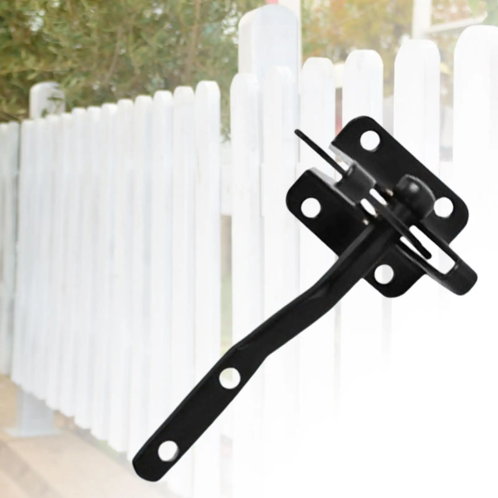 Door latches Reinforcement with Screws Self Locking Gate Latch for /Metal Doors
